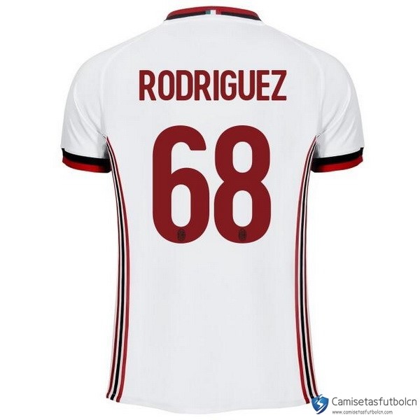 Camiseta Milan Segunda equipo Rodriguez 2017-18